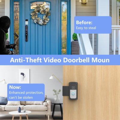 Anti-Theft Ring Door Mount for Ring Video Doorbell - Image 5