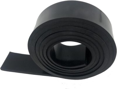 Black Heat Resistant Silicone Rubber Roll Strips - DIY Gaskets Material - Image 6