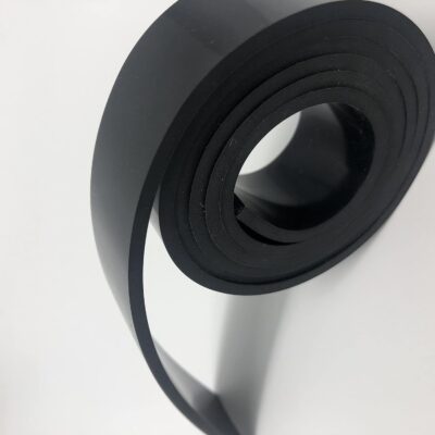 Black Heat Resistant Silicone Rubber Roll Strips - DIY Gaskets Material - Image 4