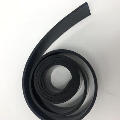 Black Heat Resistant Silicone Rubber Roll Strips - DIY Gaskets Material - Image 2