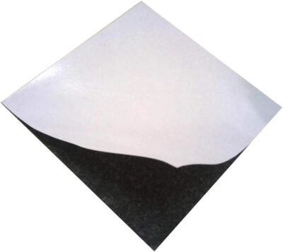 Black Heat Resistant Silicone Rubber Gasket Sheet, Adhesive Back