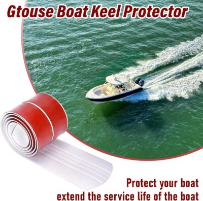 Boat Keel Protector Guards Rocks, Oyster Beds, Fiberglass, Aluminum - Image 2