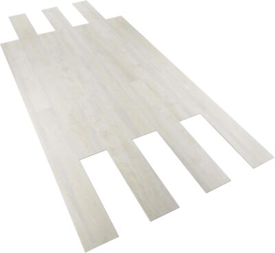 CO-Z 16 PCS Vinyl Floor Planks 2.0mm Thick, Beige - Image 7