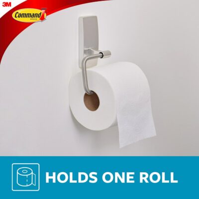 Satin Nickel Toilet Paper Holder with Water & Rust Resistance - Image 6