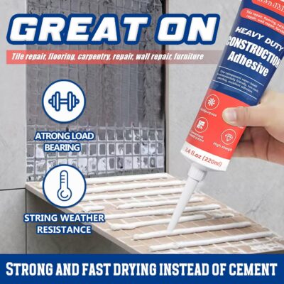 Heavy Duty 7.4oz Cement Glue for Various Surfaces - Image 6