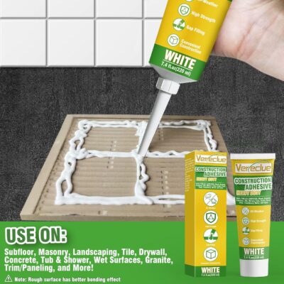 Heavy Duty Construction Adhesive for Various Surfaces (220ml*1) - Image 4