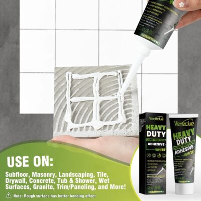 7.4oz Heavy Duty Cement Glue for Tile, Stone, Floor - Image 4