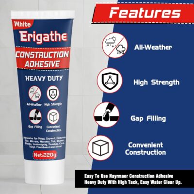 Heavy Duty Construction Adhesive for Various Surfaces, 7.4 oz - Image 2