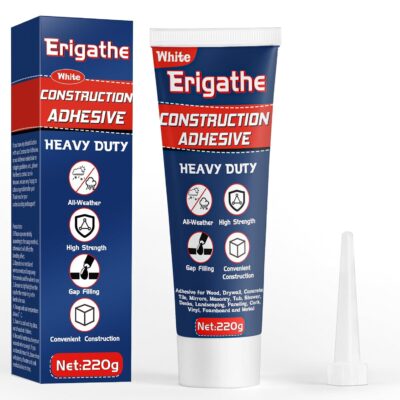 Heavy Duty Construction Adhesive for Various Surfaces, 7.4 oz