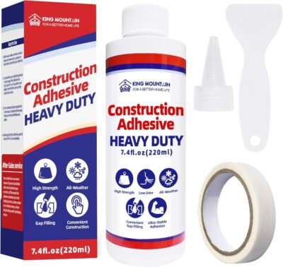 Heavy Duty Construction Adhesive for Tile, Concrete, Stone, Waterproof