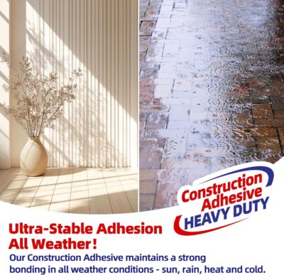 Heavy Duty Construction Adhesive for Tile, Concrete, Stone, Waterproof - Image 5