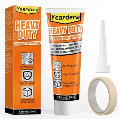 Heavy Duty Construction Adhesive for Various Surfaces (220mg)