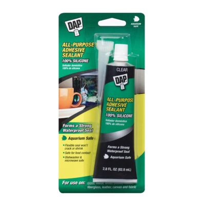 DAP 688 Silicone Raw Building Material, 2.8 FL OZ, Clear