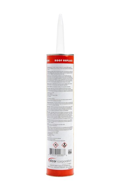 Dicor 501LSW-1 Self-Leveling Sealant - 10.3 Oz, White, RV Roofing - Image 3