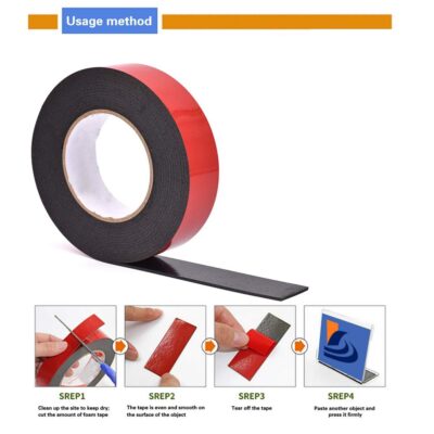 Double-Sided PE Foam Tape for Various Mounting Needs - Image 6