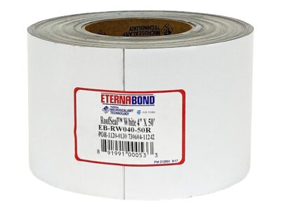 EternaBond RoofSeal White 4" x50' MicroSealant Tape - 35 mil Thickness