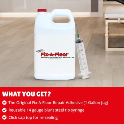 Fix-A-Floor Adhesive: Extra Strength for Tile, Marble, Stone, Wood - Image 3