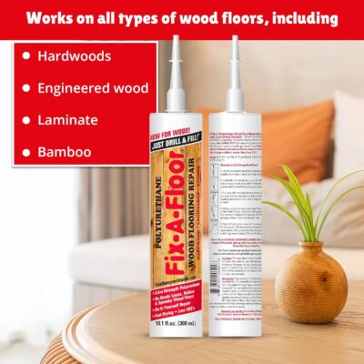 Fix-A-Floor Adhesive for Hardwood Floors 10.1 oz. Tubes - Image 5