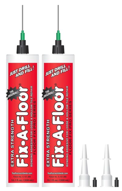 Fix-A-Floor Adhesive for Loose Tile Repair-Pack of 2