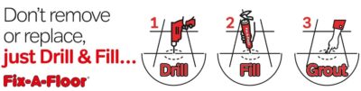 Fix-A-Floor Adhesive for Loose Tiles 10.1 oz-Pack of 2 - Image 2