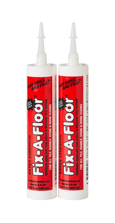 Fix-A-Floor Adhesive for Loose Tiles 10.1 oz-Pack of 2