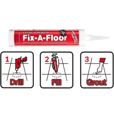 Fix-A-Floor Adhesive Pack of 12 Tubes with Customizeable Tip - Image 4