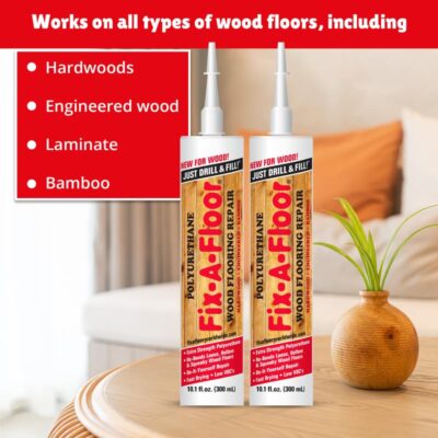 Fix-A-Floor Polyurethane Adhesive for Hardwood Floors - 2 Pack - Image 5