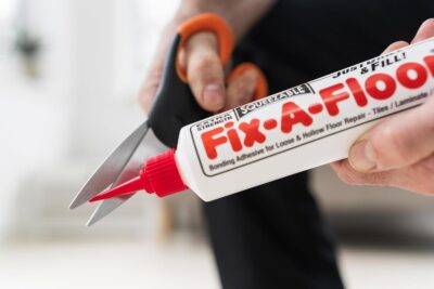 Fix-A-Floor Squeezy Repair Adhesive for Loose Flooring, Made in USA - Image 9