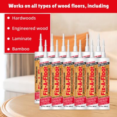 Fix-A-Floor Wood Flooring Repair Adhesive - 12 Tubes - Image 5