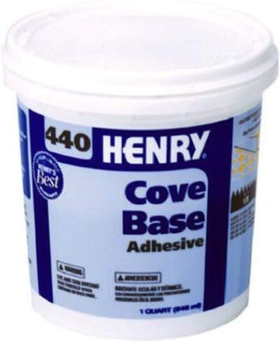 Henry Cove Adhesive, 32 oz, Beige