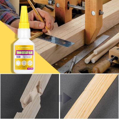 High Strength Clear Wood Glue for Woodworking, Furniture, Crafts - Image 4