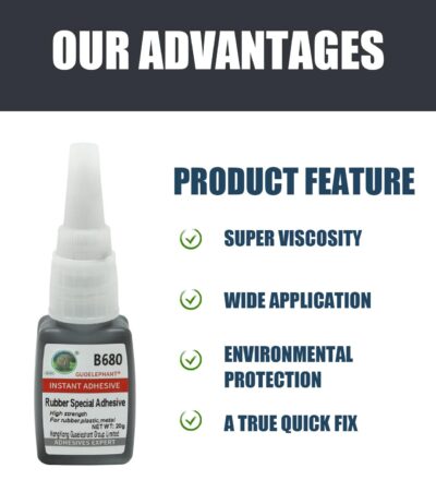 Instant Super Adhesive for Rubber Bonding, Various Materials - Image 5