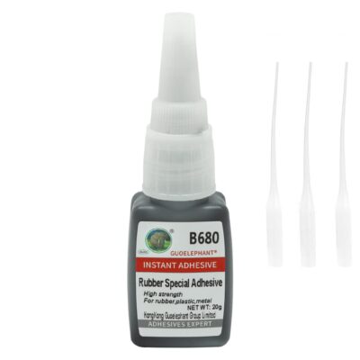 Instant Super Adhesive for Rubber Bonding, Various Materials