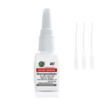 Instant Super Glue for Silicone and Other Materials