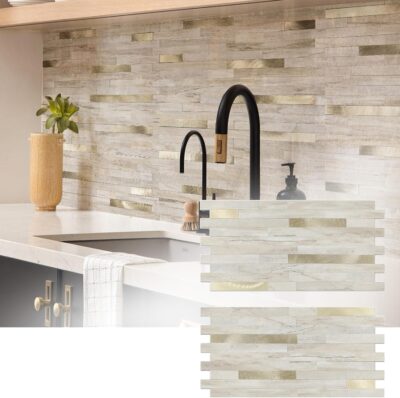 KASARO Peel and Stick Backsplash Tile - 20 Sheets