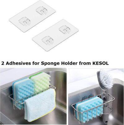 KESOL 2 Pack Adhesives for Sponge Holder - Image 3