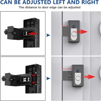 KIMILAR Anti-Theft Doorbell Mount for Ring/Blink, Adjustable Bracket - Image 5