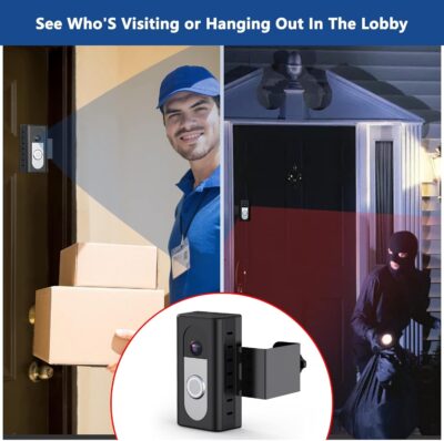 KIMILAR Anti-Theft Doorbell Mount for Ring/Blink, Adjustable Bracket - Image 7