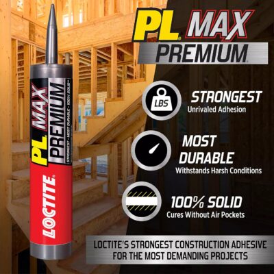 Loctite PL Premium Max Construction Adhesive - 9 fl oz - Image 4