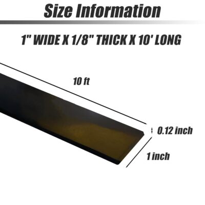 Neoprene Rubber Adhesive Strip 1/8" Thick x 1" Wide x 10' Long - Image 2