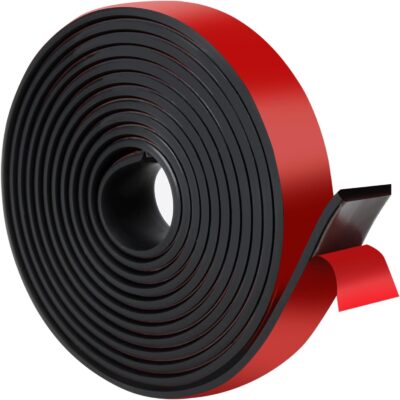 Neoprene Rubber Strips: 1" Wide x 1/8" Thick x 10' Long