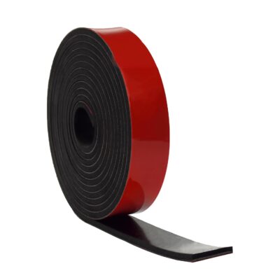 Neoprene Rubber Strips: 1/8" Thick x 1" Wide x 10' Long - Image 4