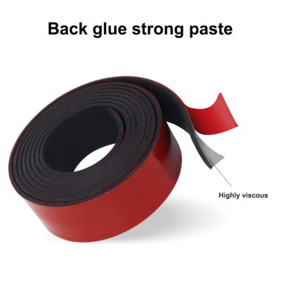 Neoprene Rubber Strips: Adhesive, Non-Slip, 1x1/8x10 Ft - Image 4