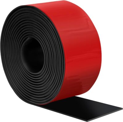 Neoprene Rubber Strips with Adhesive Backing, 2" x 1/16" x 120"