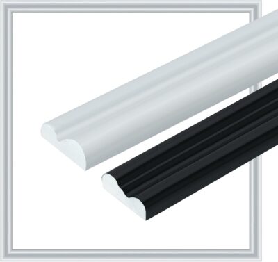 Peel and Stick Chair Rail Molding for Various Uses