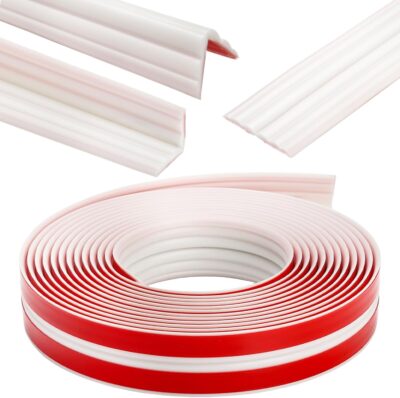 Peel and Stick Tile Edge Trim, Flexible Wall Molding