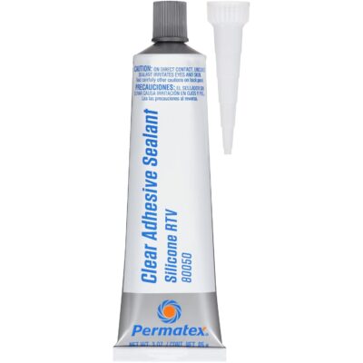 Permatex Clear RTV Silicone Sealant, 3 oz - Image 4