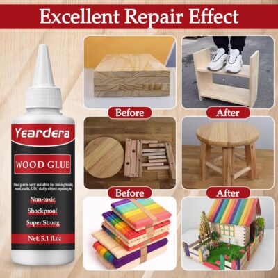 Professional Wood Glue for Furniture Repair and Crafts (150g) - Image 4