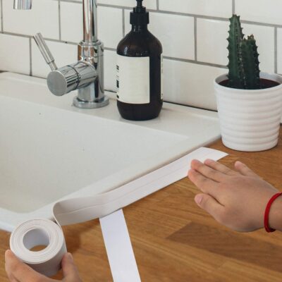 PVC Self Adhesive Caulk Tape for Bath & Kitchen - Image 6