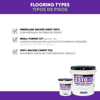 ROBERTS 2310-1 1 Gallon Flooring Adhesive for Laminate Floors - Image 3